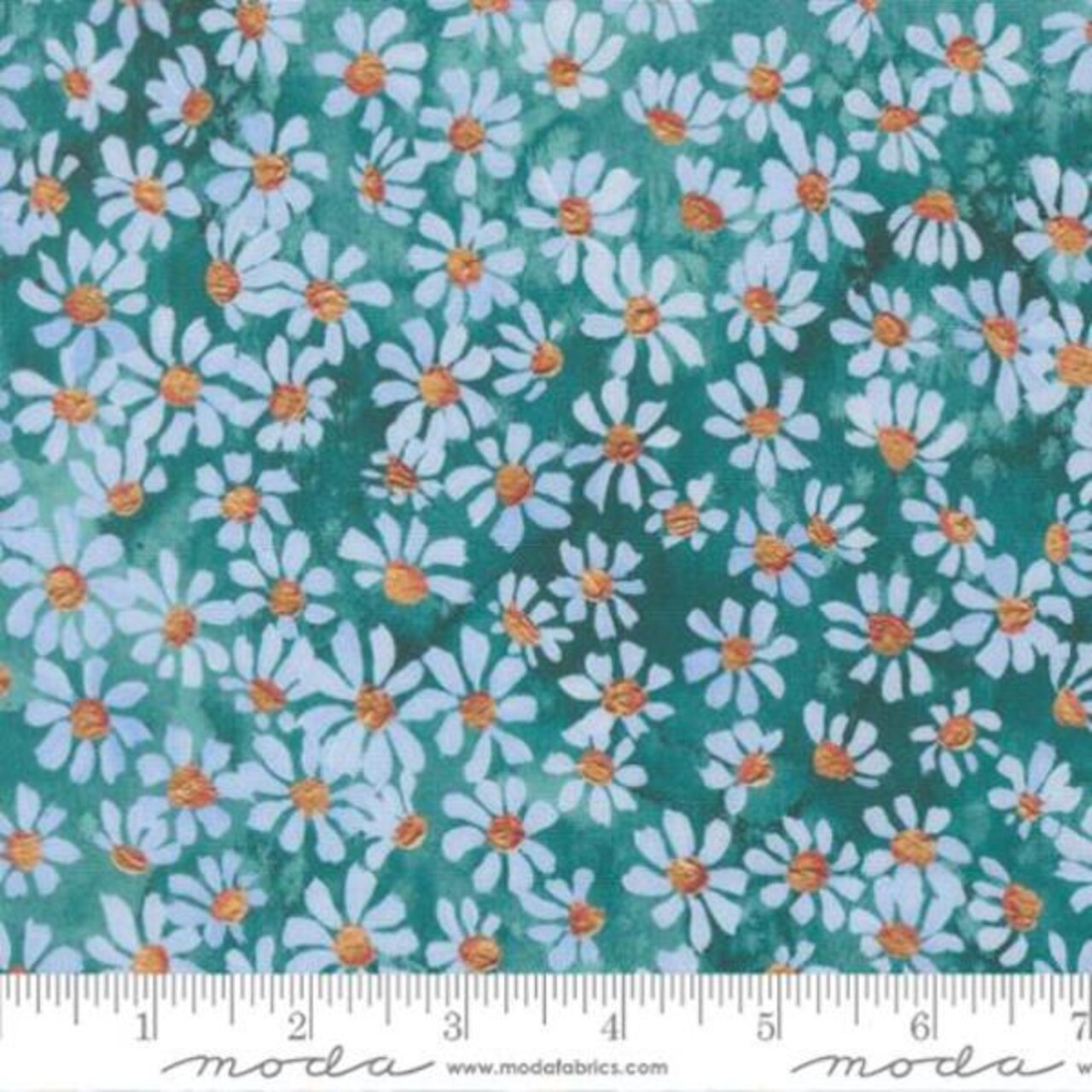 Bitty Pretty Florals in Turquoise (39868 13) | Soulstice | Create Joy Project | Moda